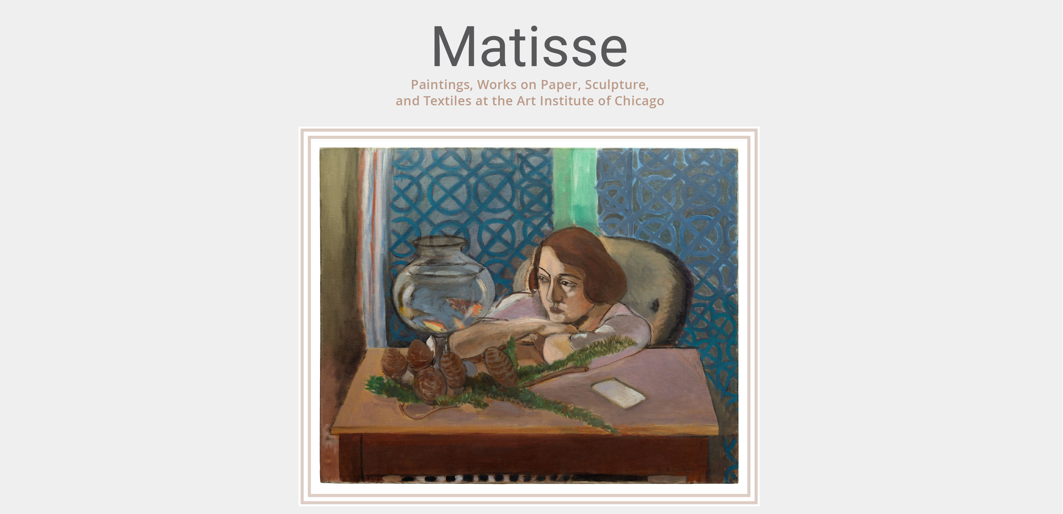 Matisse Cover Long Grey