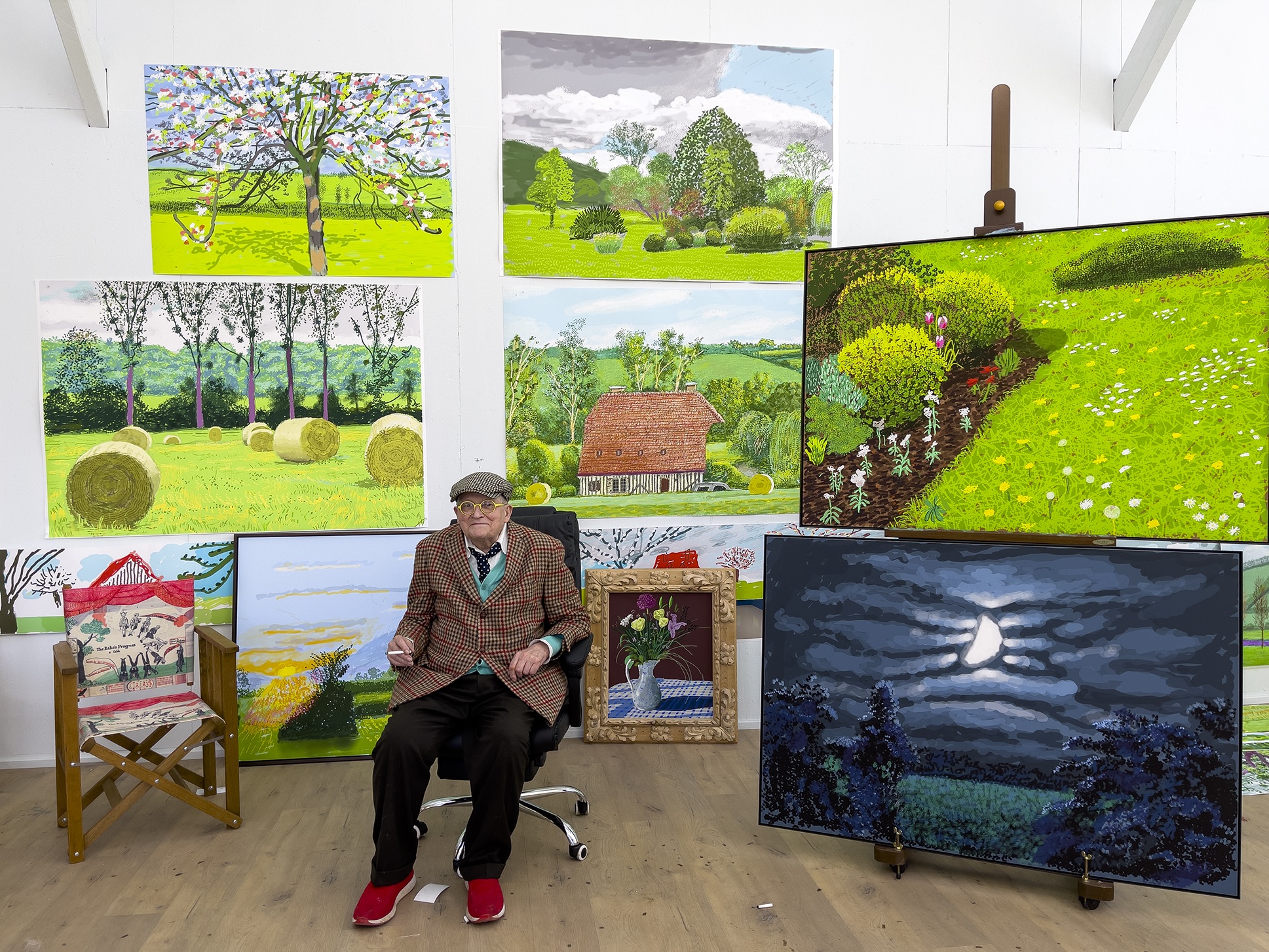 10 Things To Know About David Hockney S The Arrival Of Spring Normandy   IMG 1804 