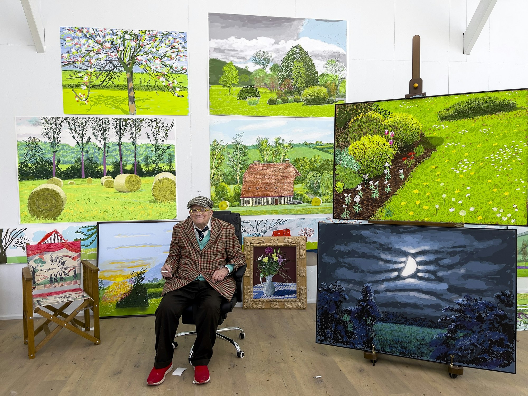 10 Things to Know about David Hockney’s The Arrival of Spring, Normandy