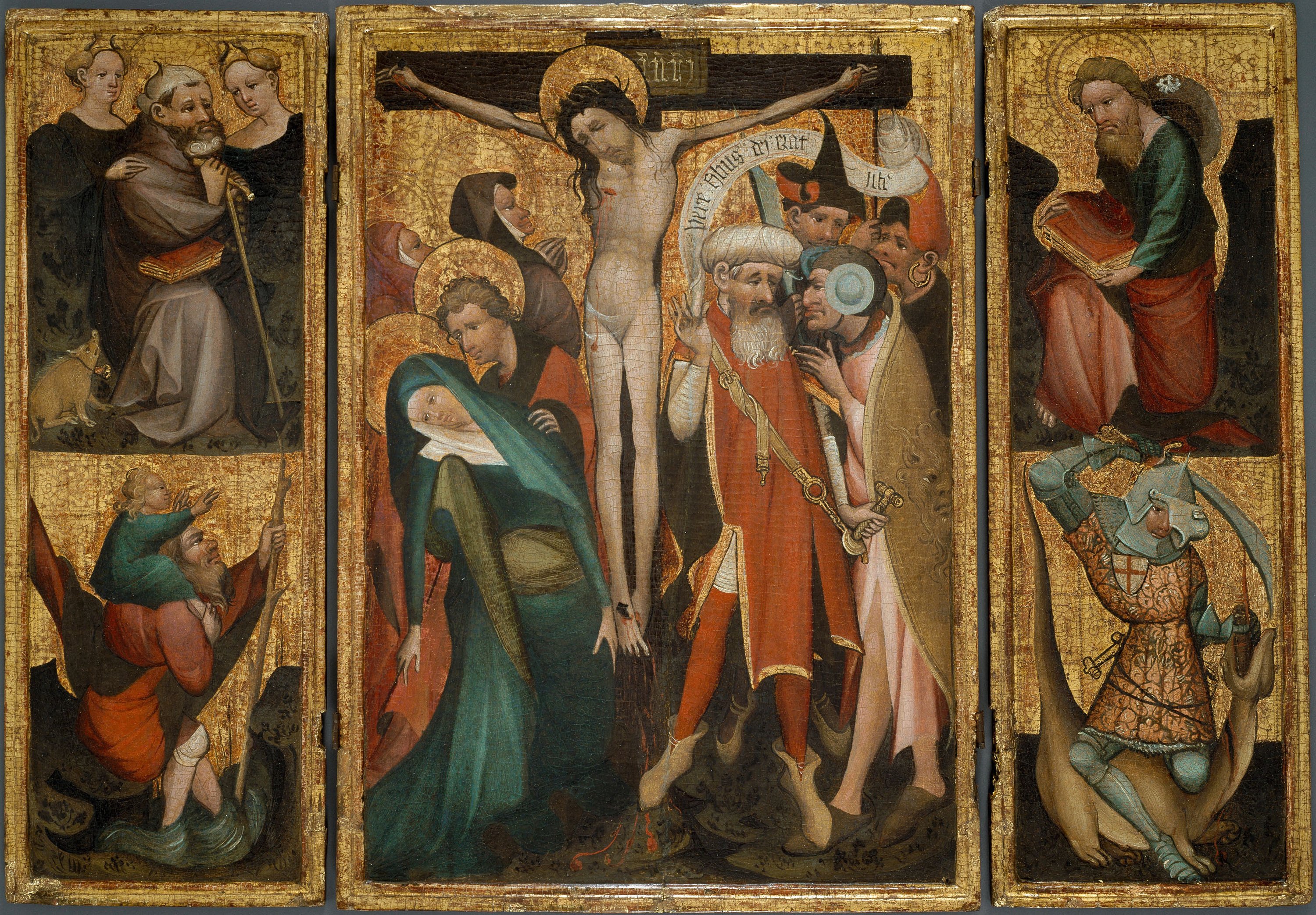 1947.394 Triptych Of The Crucifixion