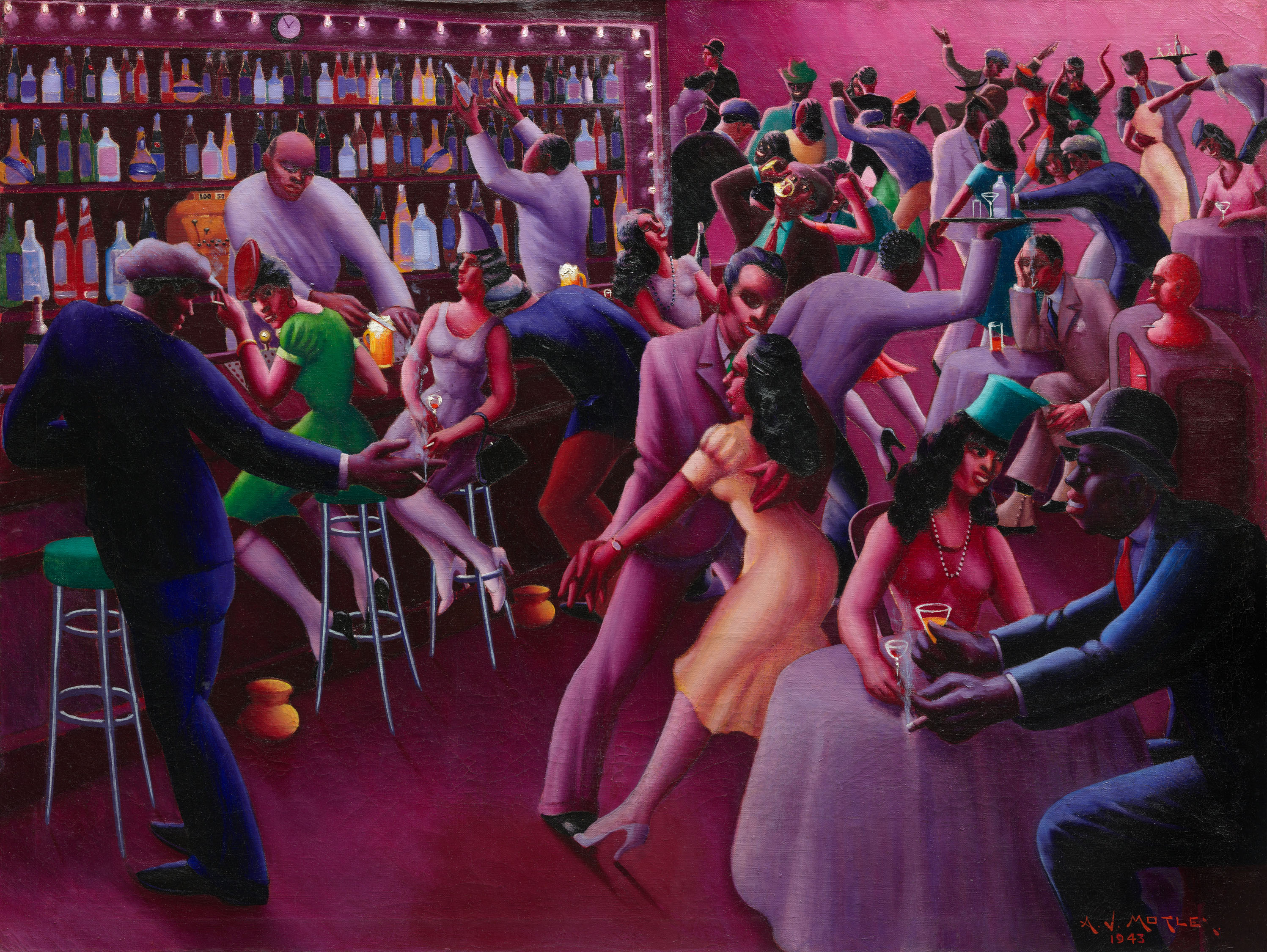 Archibald Motley Nightlife Original