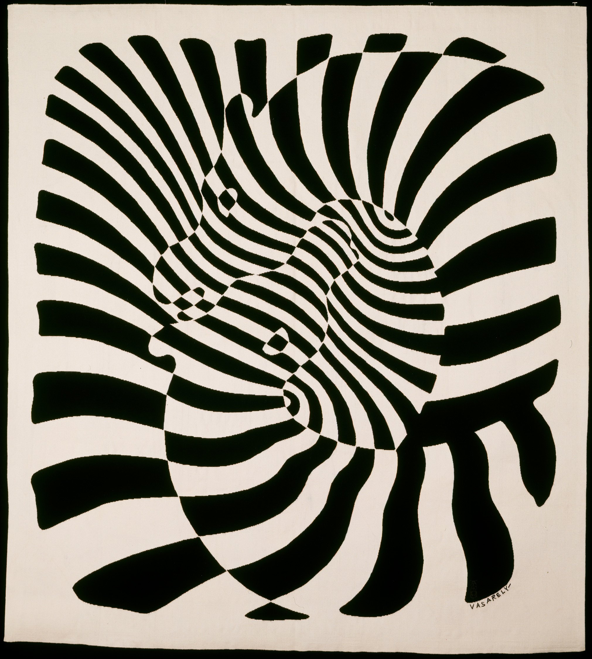 1980.163 Zebres Victor De Vasarely