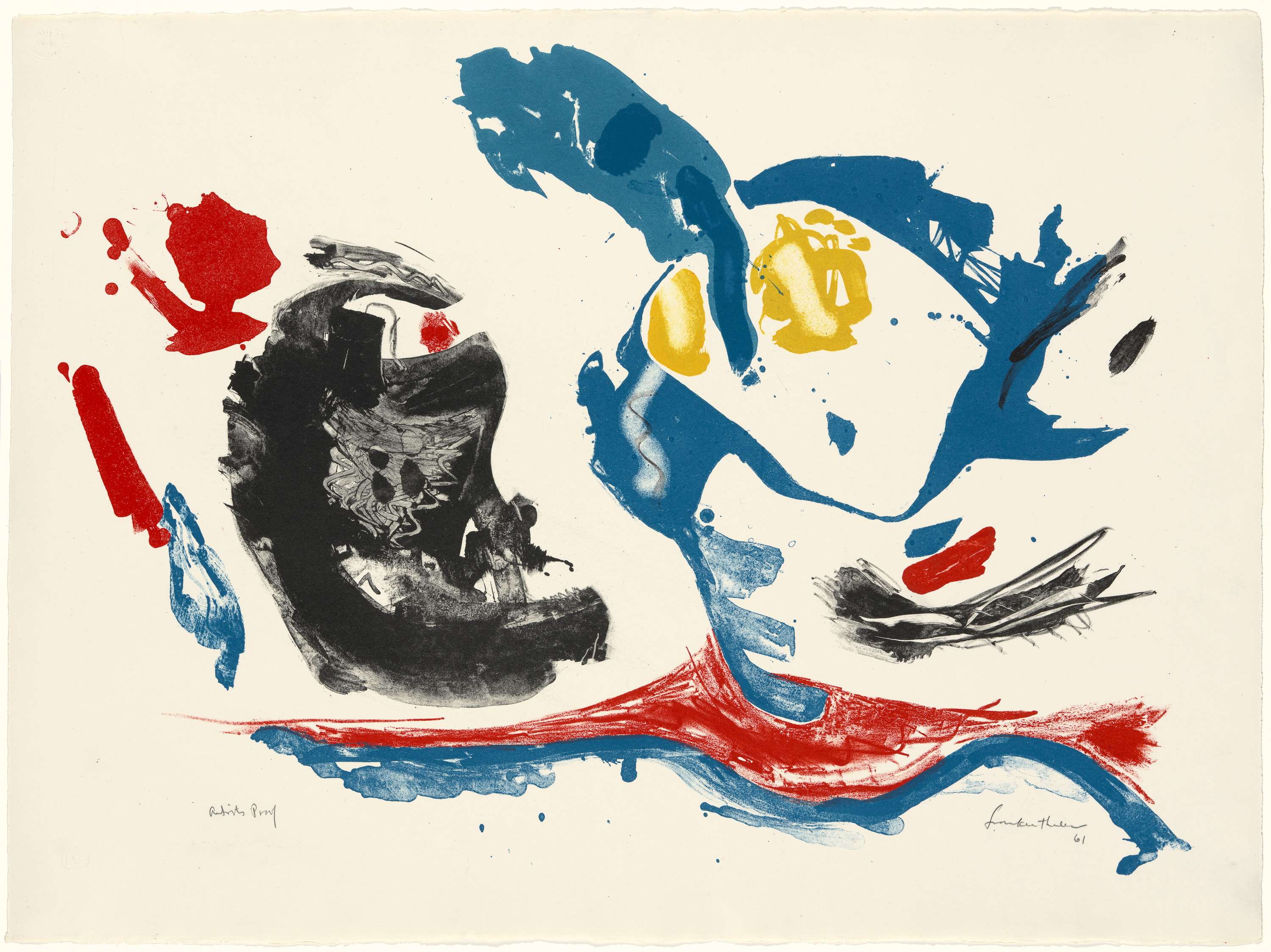 Helen Frankenthaler - First Stone