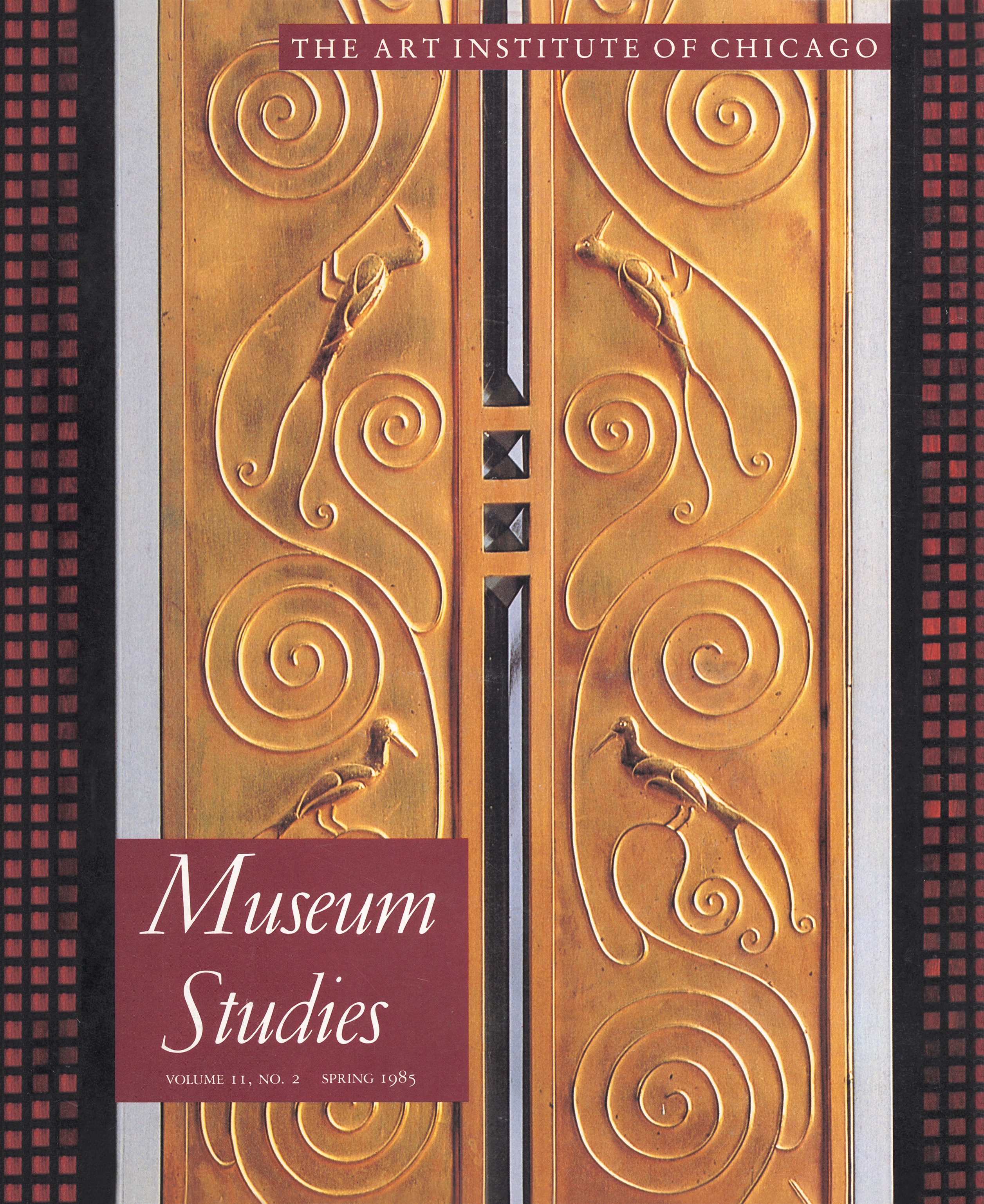 AIC MuseumStudies 11 2 CVR