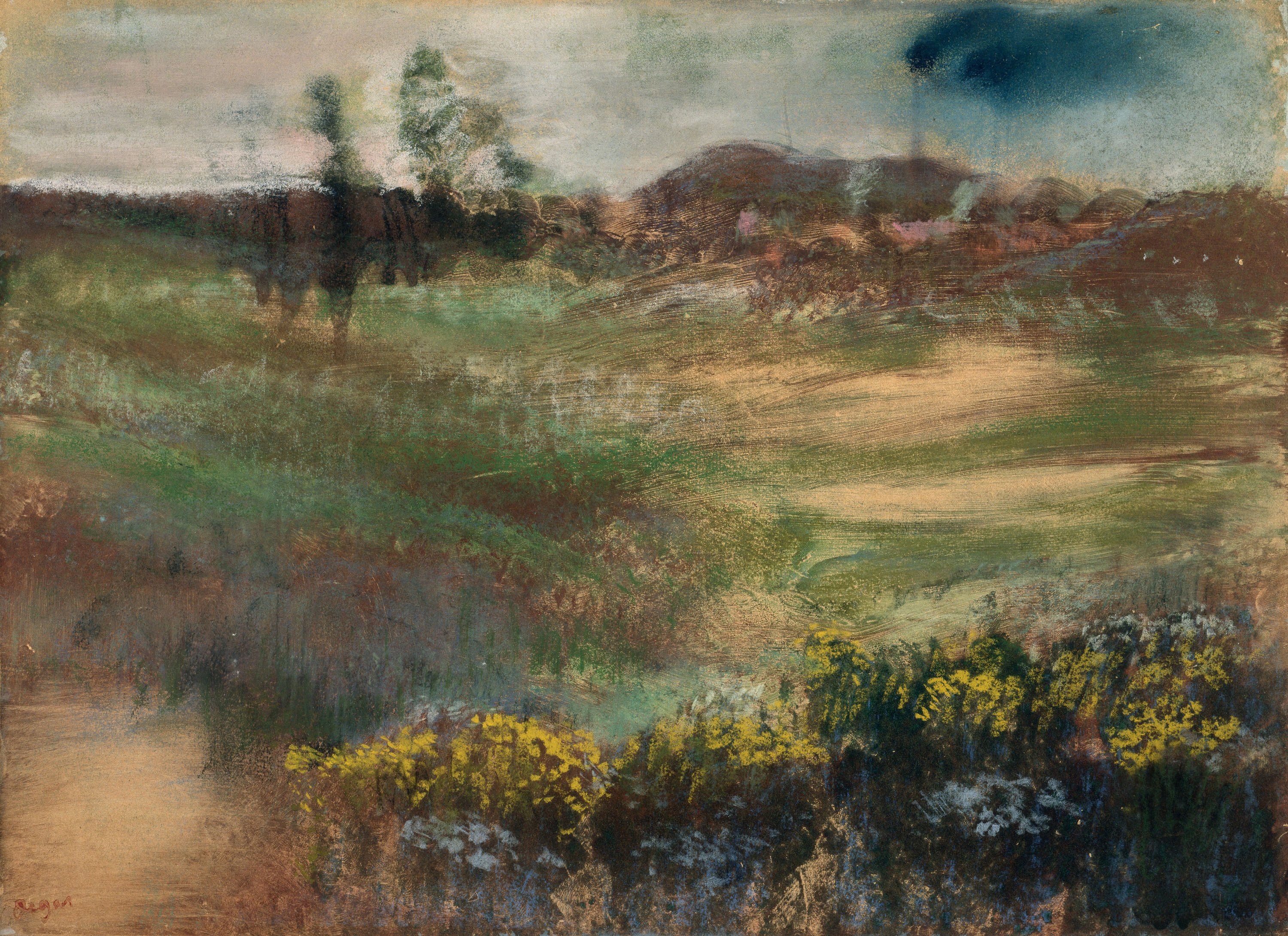 1998.915 Landscape With Smokestacks Degas