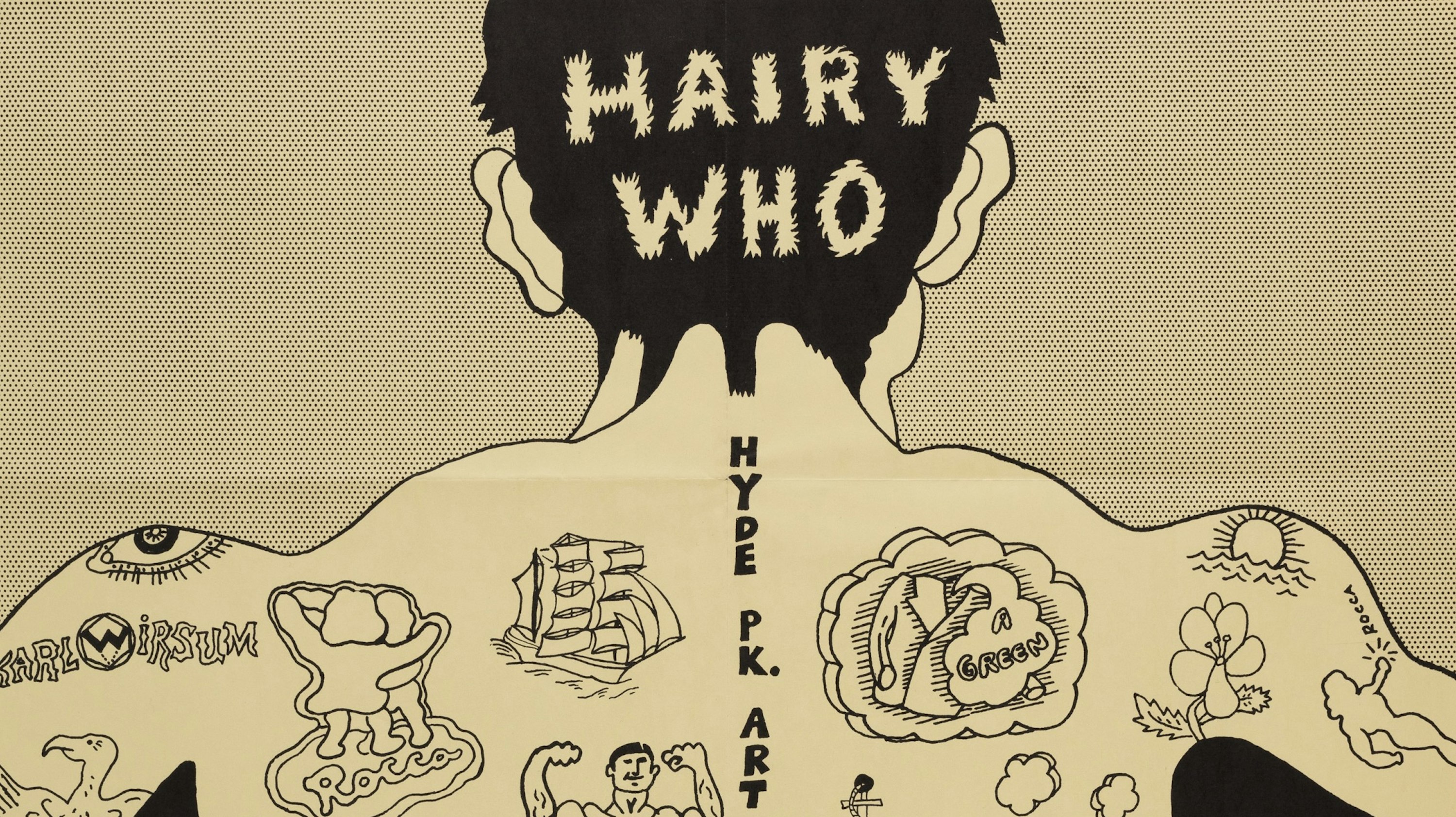 Hairy Who 19661969 The Art Institute Of Chicago 5064