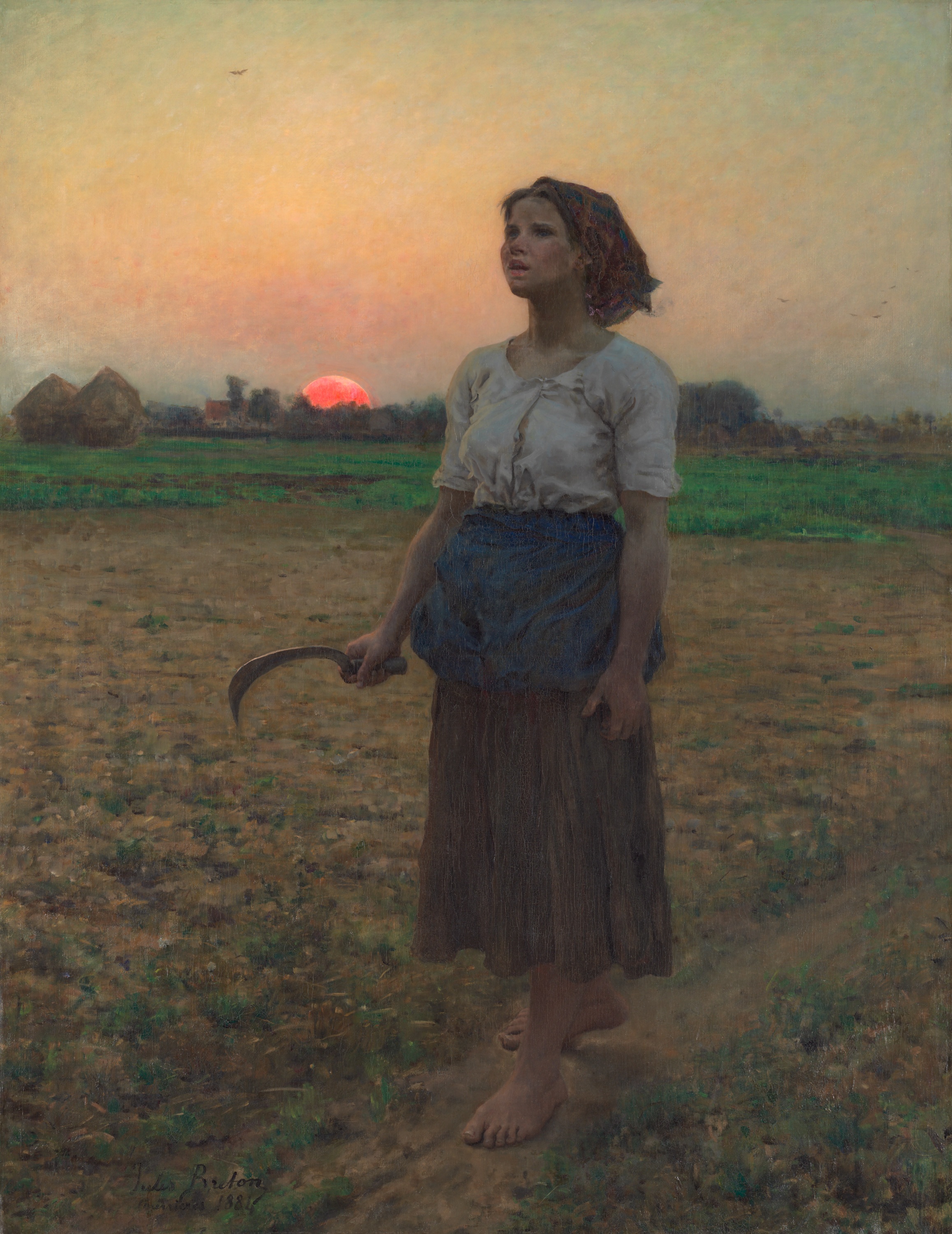 Jules Breton Song Of The Lark