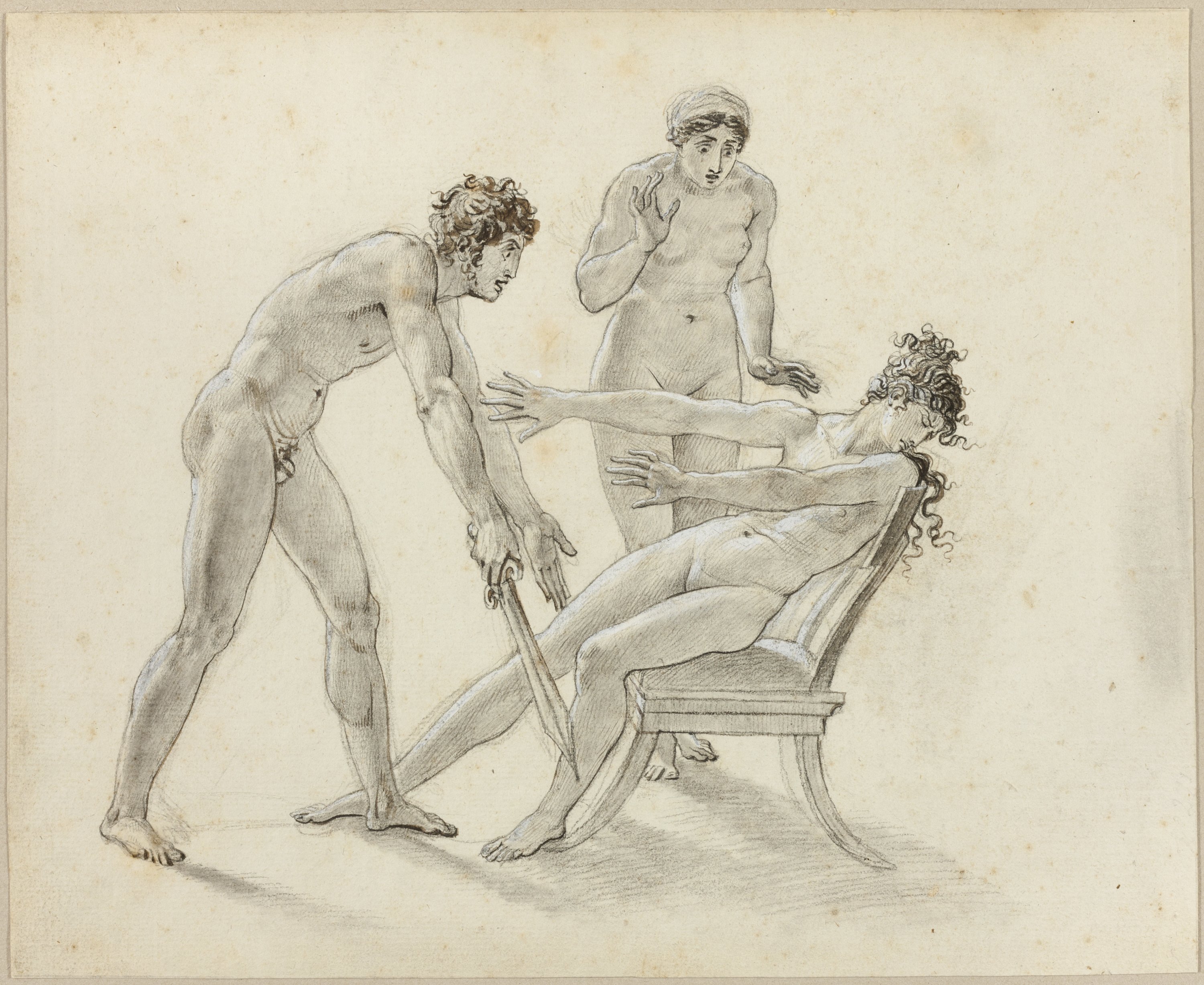 1986.428 Hermione Rejecting Orestes