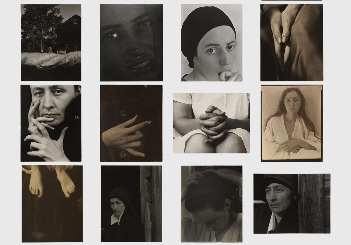 Screen shot from the Alfred Stieglitz microsite