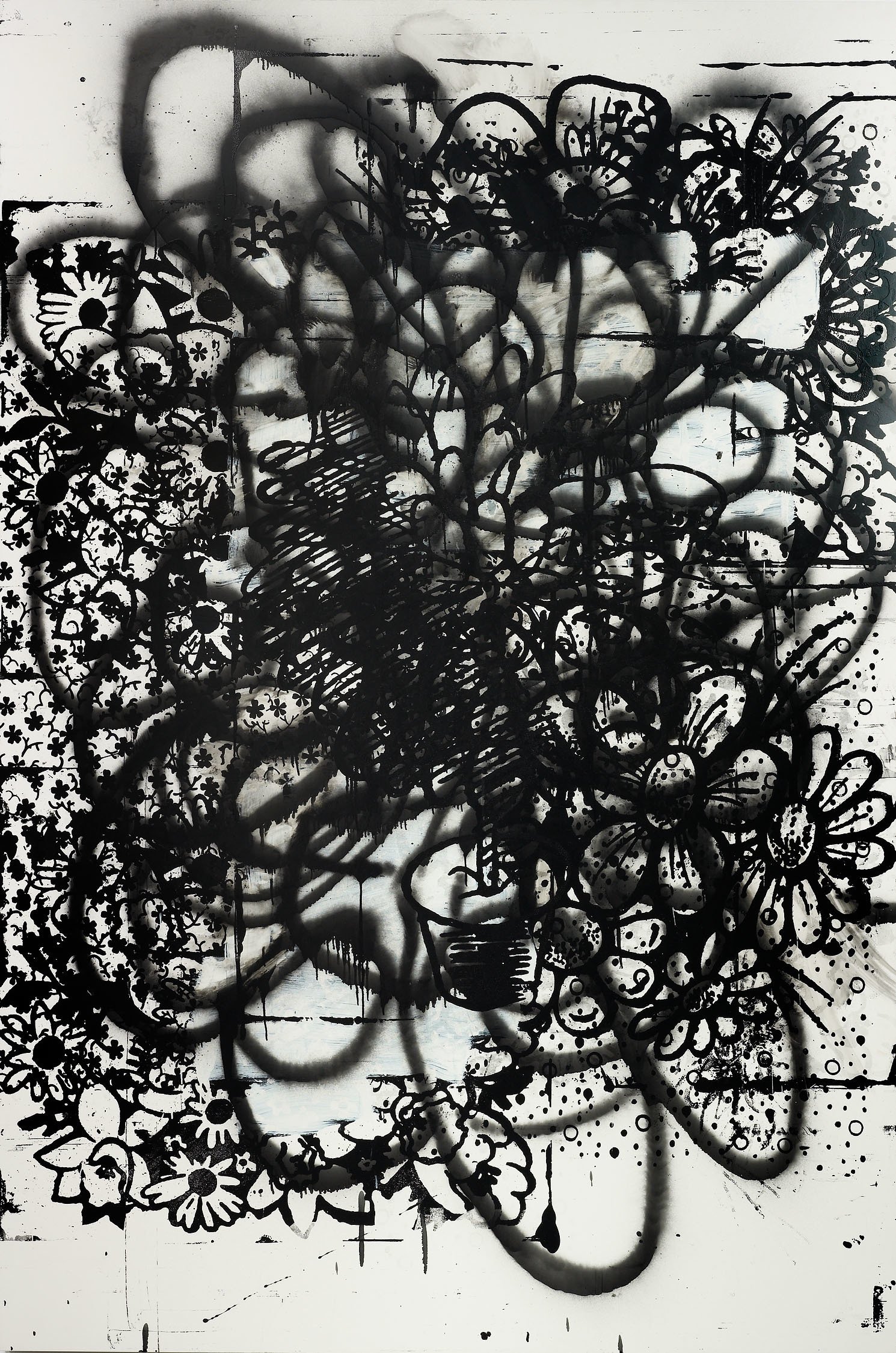 1996.399 Christopher Wool Maggie's Brain