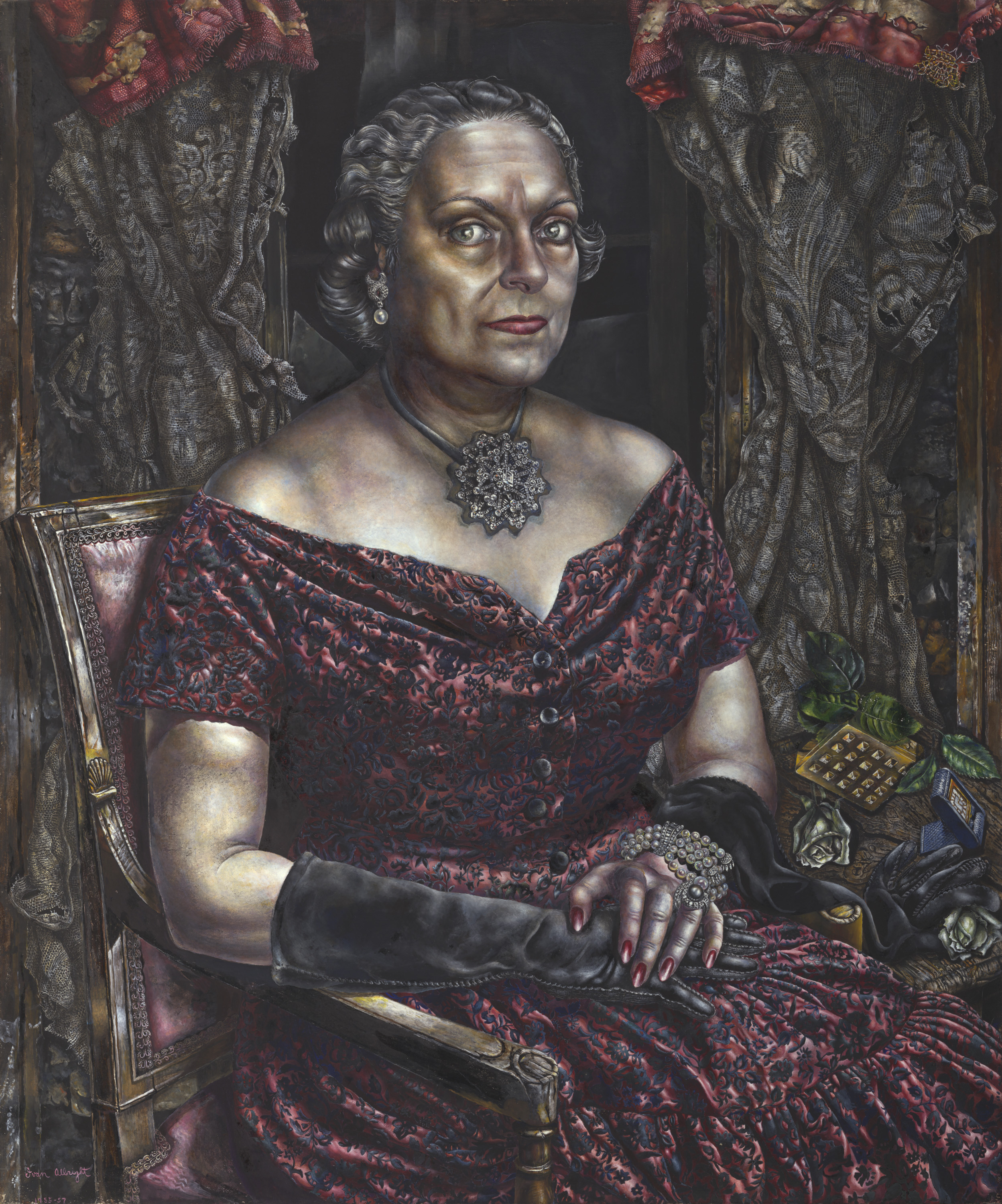 Portrait of Mary Block - Ivan Albright