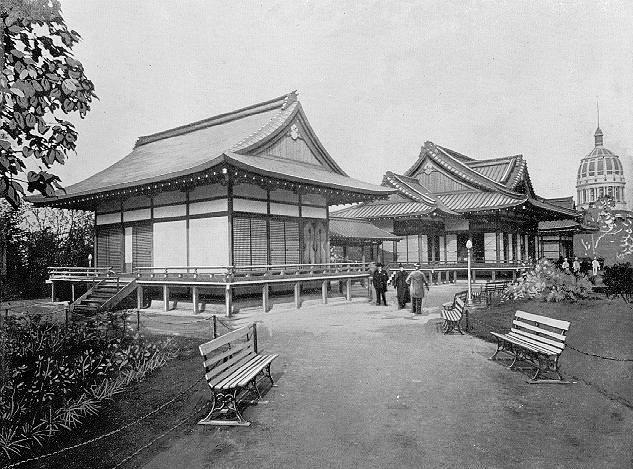 The Japanese Pavillion Ho-O-Den at the Worlds Columbian Exposition, 1893