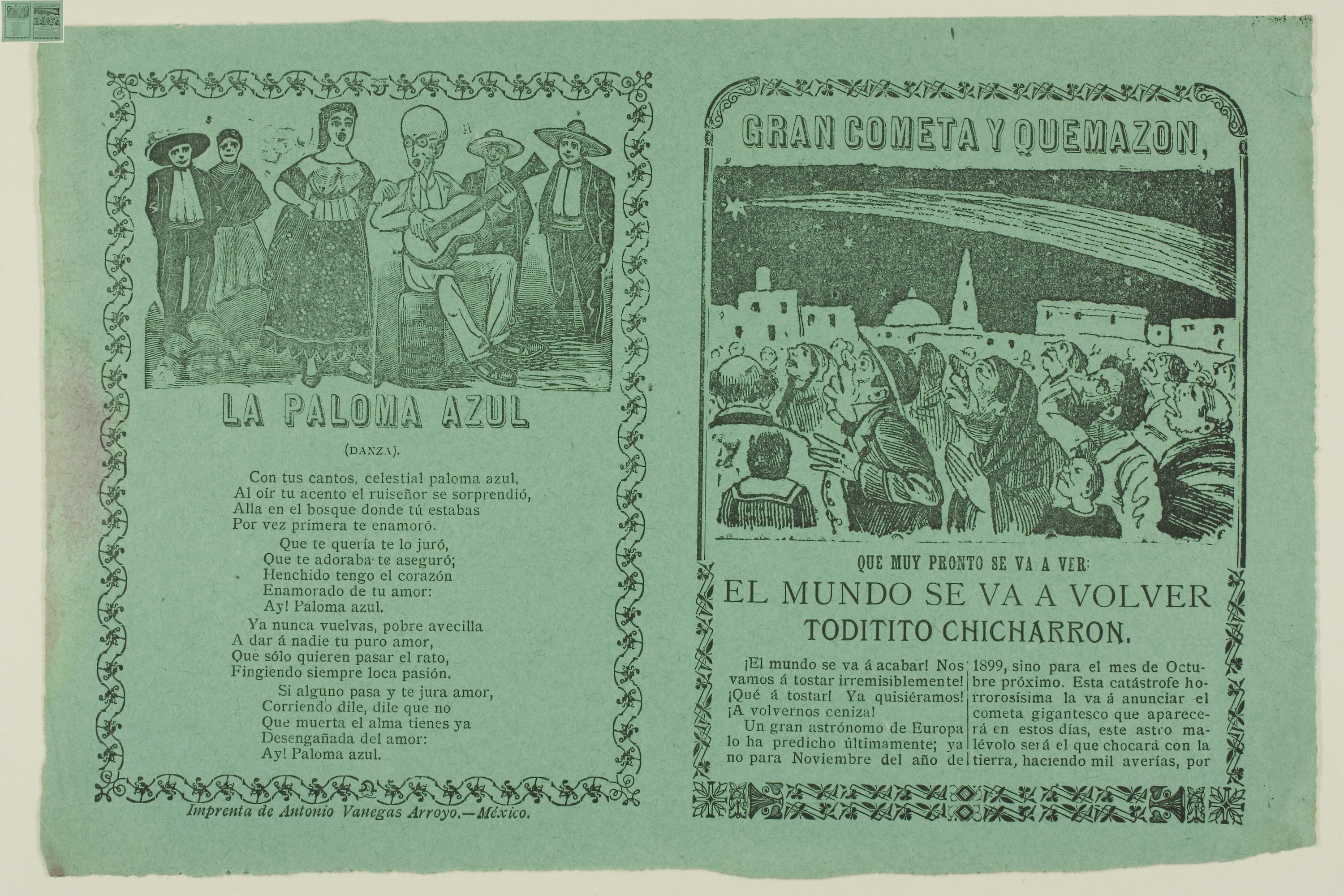 1944.1042 great Comet And Fiery Blaze