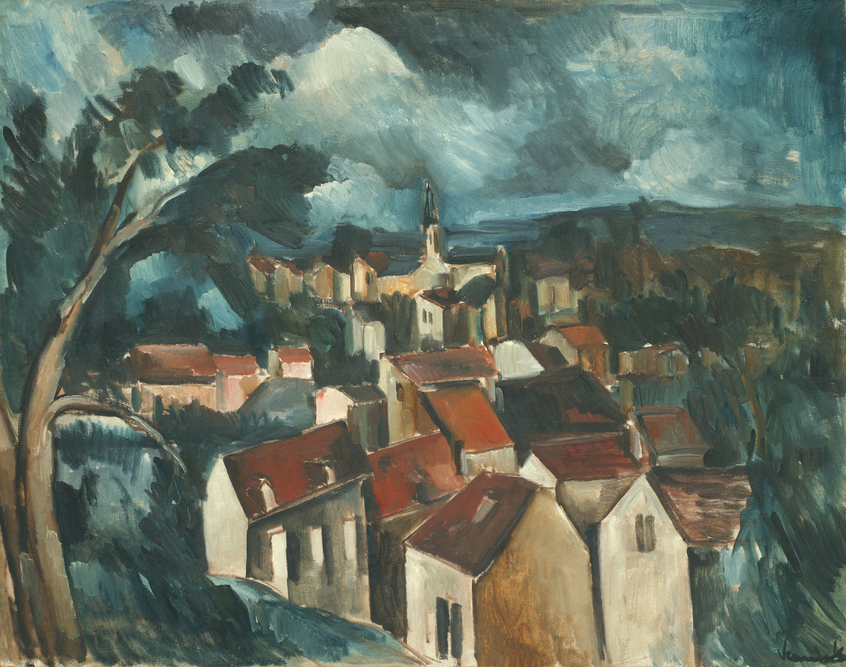 1931.517 Maurice De Vlaminck Village