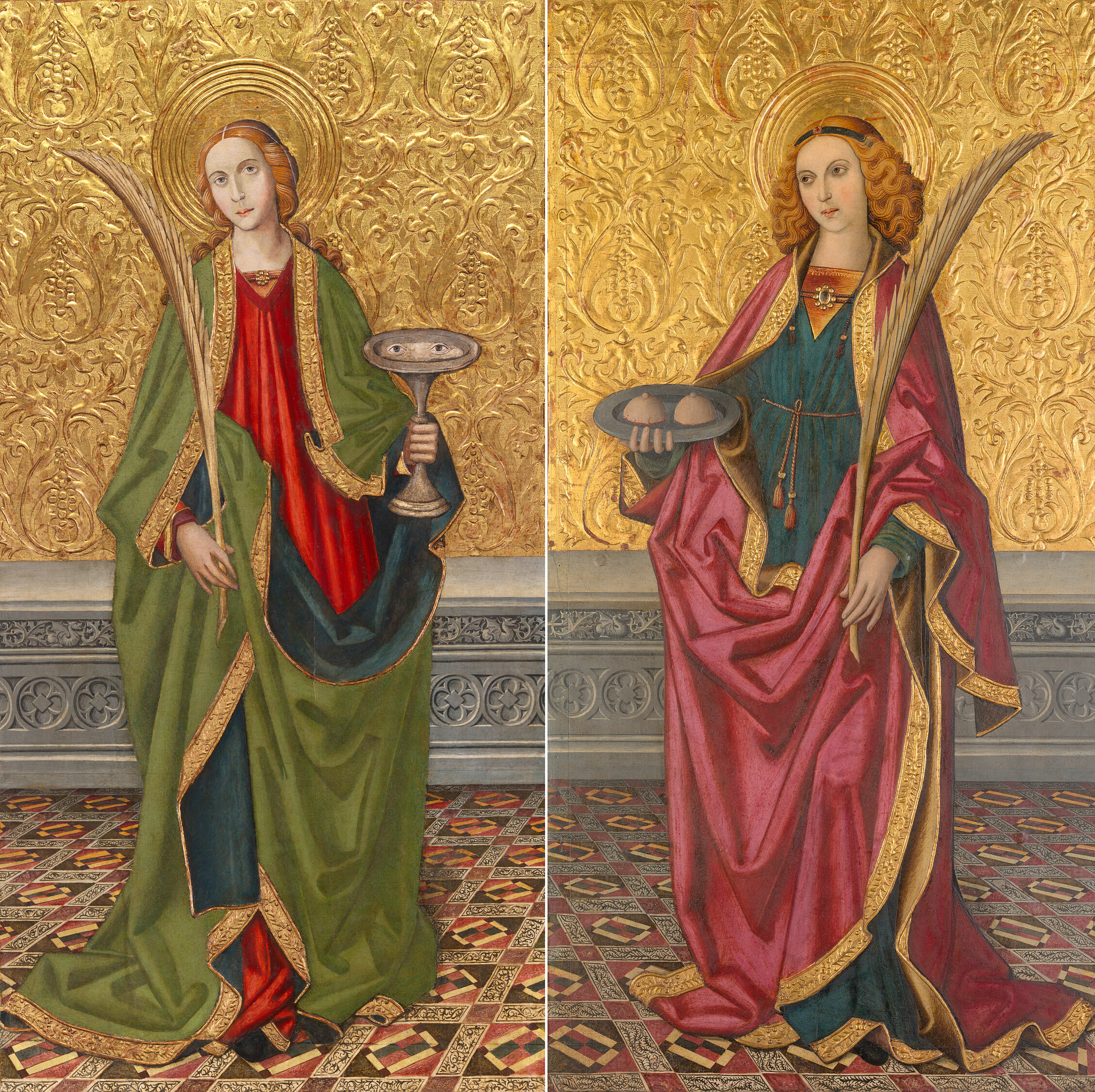 Vergos Saint Agatha and Saint Lucy