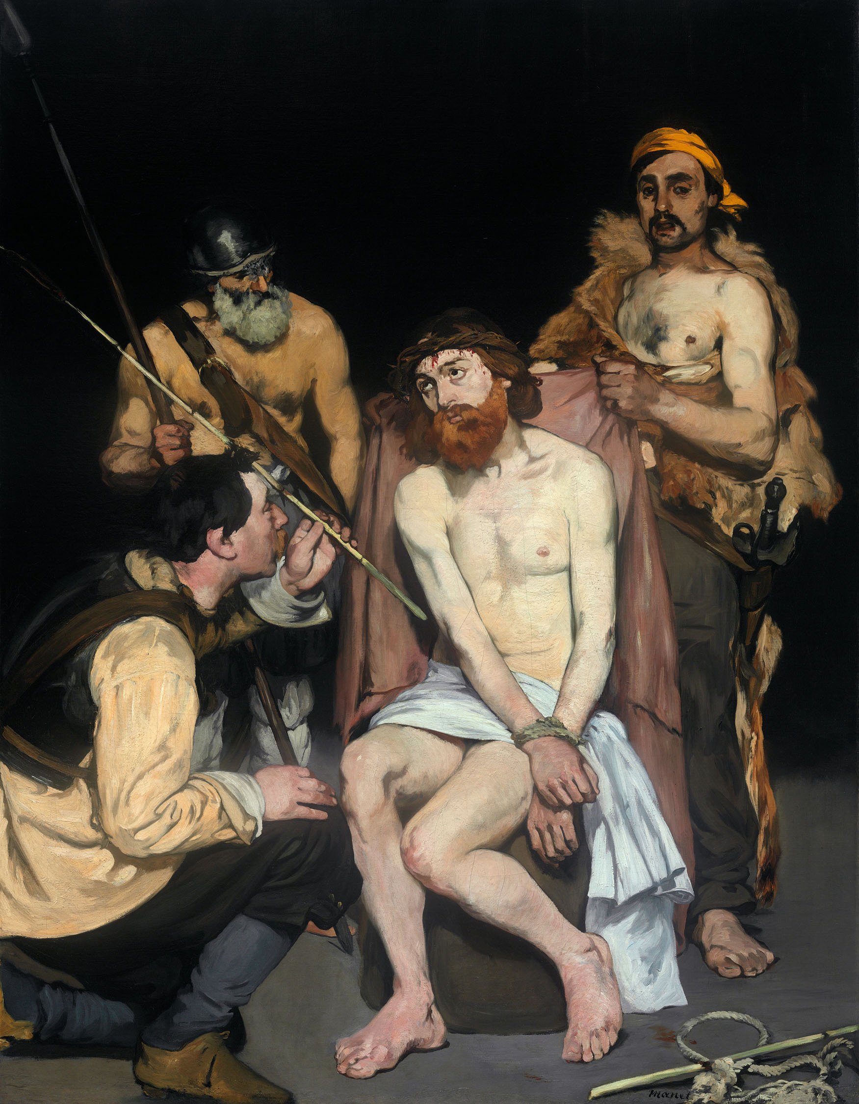 Jesus Mocked By The Soldiers | The Art Institute Of Chicago