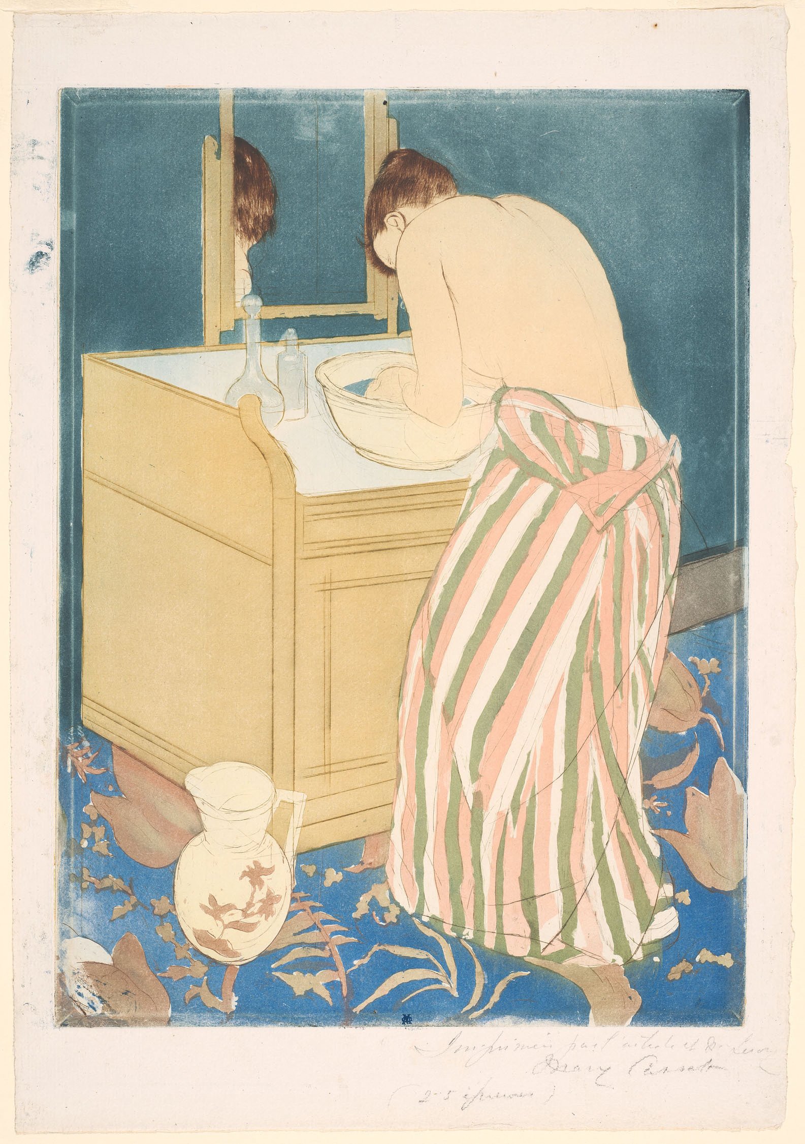 1932.1281 Mary Cassatt Woman Bathing