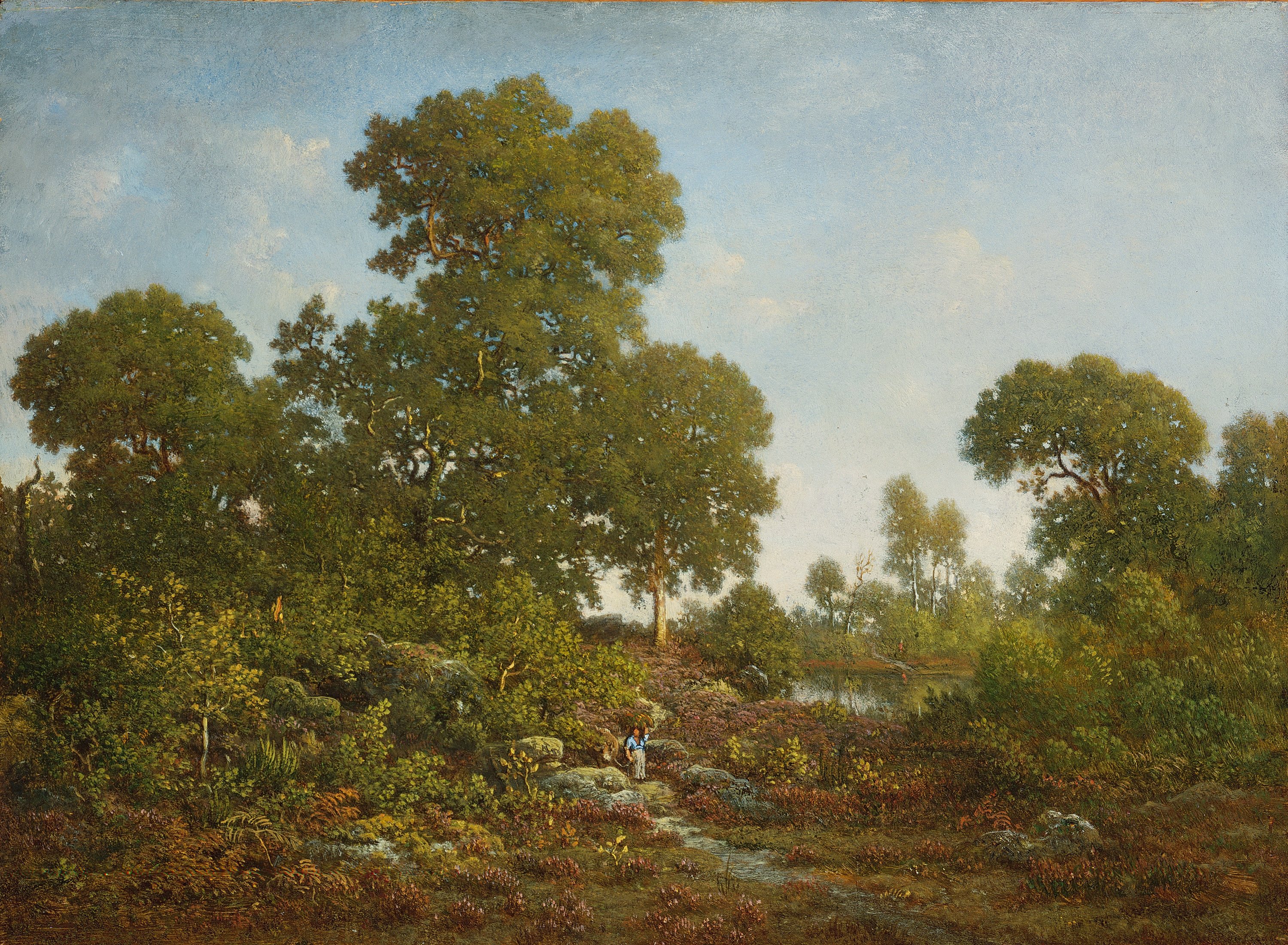 1894.1066 Theodore Rousseau Springtime