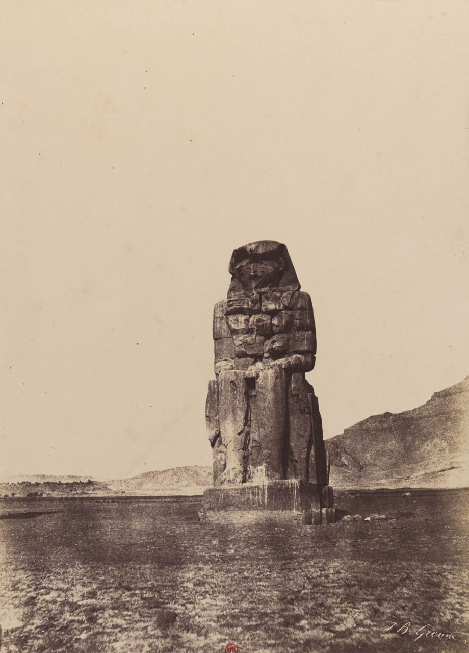 John Beasley Greene. Thebes. Right Colossus  1854