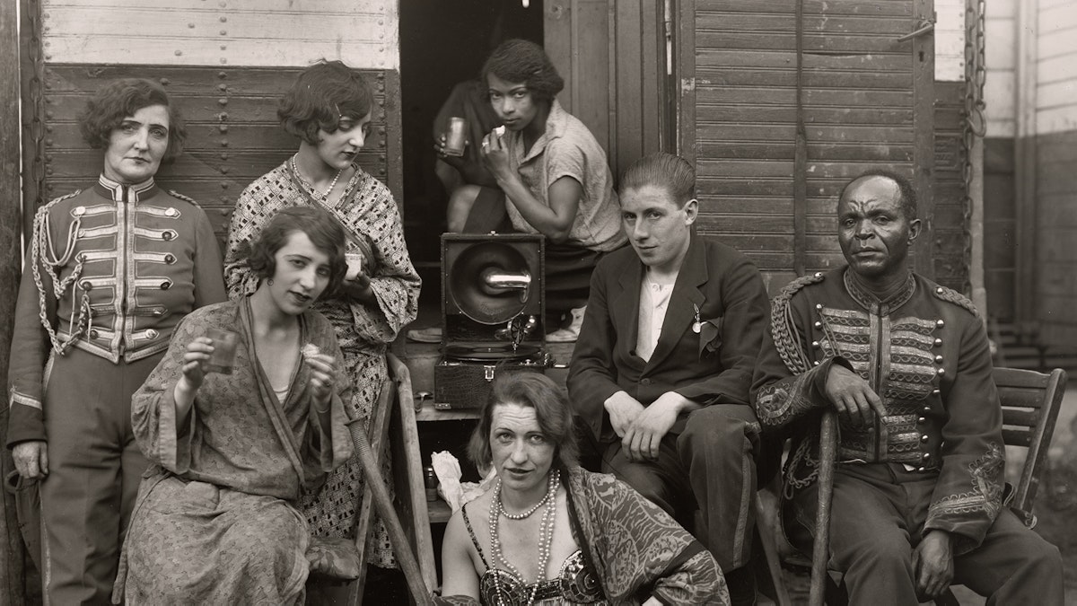 August Sander Can take His Digital digital camera to the Circus