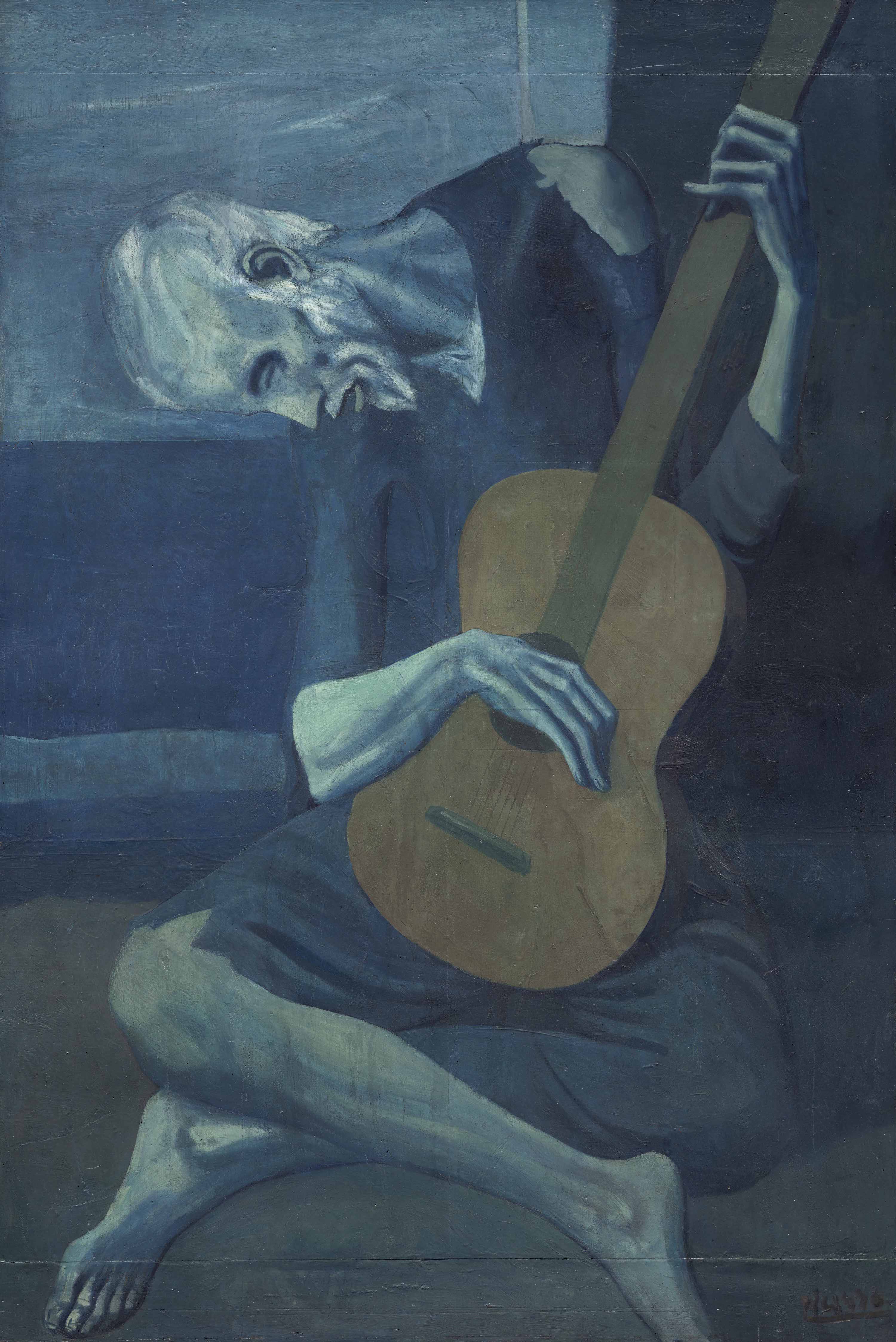 Picasso's Old Guitarist,