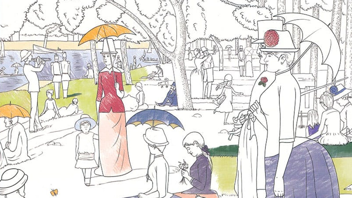 Download Coloring Book Pages The Art Institute Of Chicago