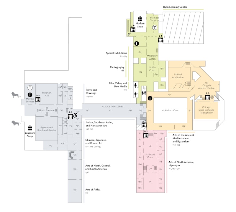Houck campus osu mentions honorable housing north ohio state Museum Floor Plan | The Art Institute of Chicago