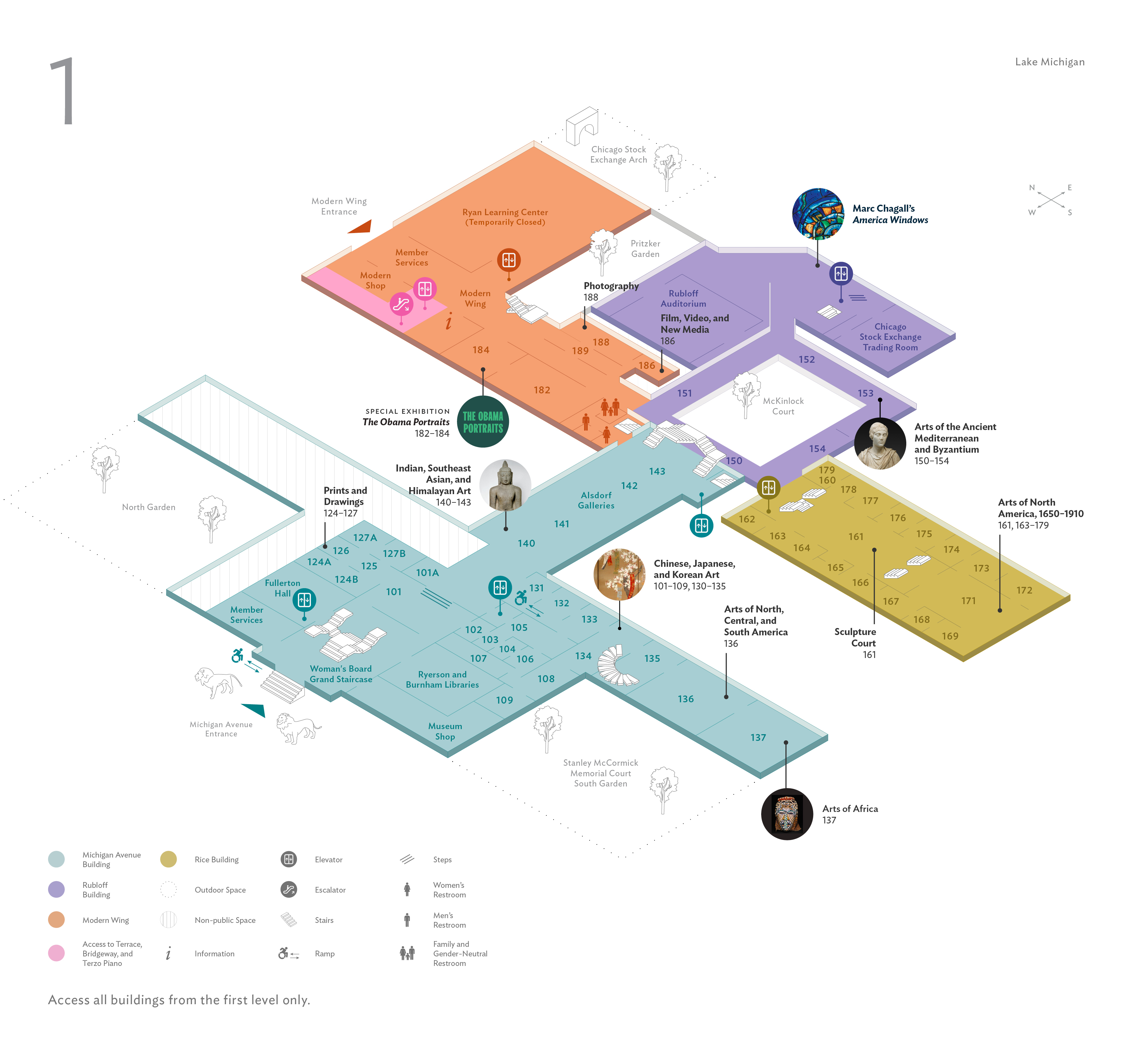 Museum Floor Plan  The Art Institute of Chicago